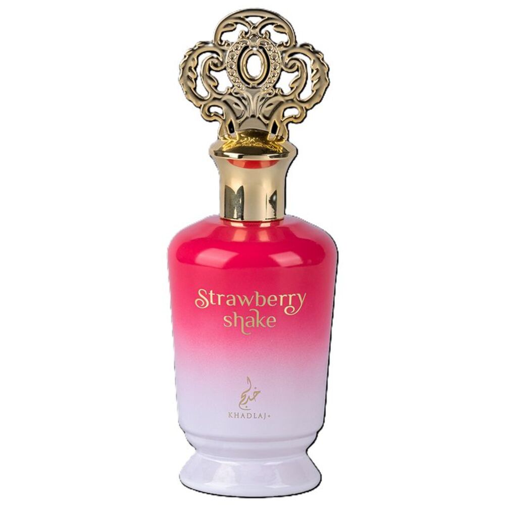 Khadlaj Strawberry Shake Eau de Parfum EDP Spray for Women 3.4 oz / 100 ml - New